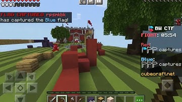 Noob plays Capture the Flag| Blockwars| Cubecraft
