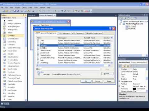 VB.Net - CheckBox ve RadioButton Kullanımı