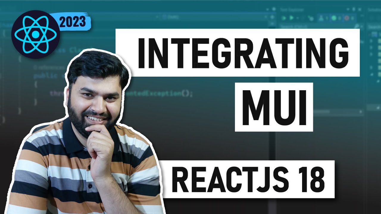 How to make MUI work seamlessly with reactjs 18 - YouTube