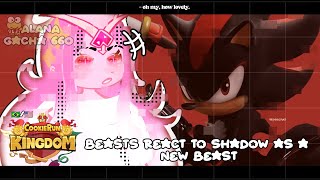 Cookie Run Kingdom Beasts React To Shadow As A New Beast Gacha Club