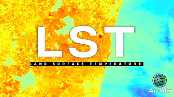 Land Surface Temperature | Calculate LST from Landsat 8 Satellite Image in ArcMap #arcmap