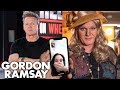 Gordon Ramsay Calls His Kids While Undercover As A Woman On 24 Hours to Hell & Back