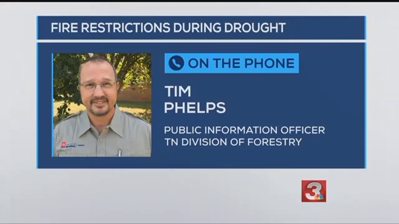 Burn bans active in 4 Tennessee counties - YouTube