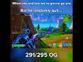 Can’t believe bro quit 😔#fypシ #fortnite #relatable #ogfortnite #fortnitememes