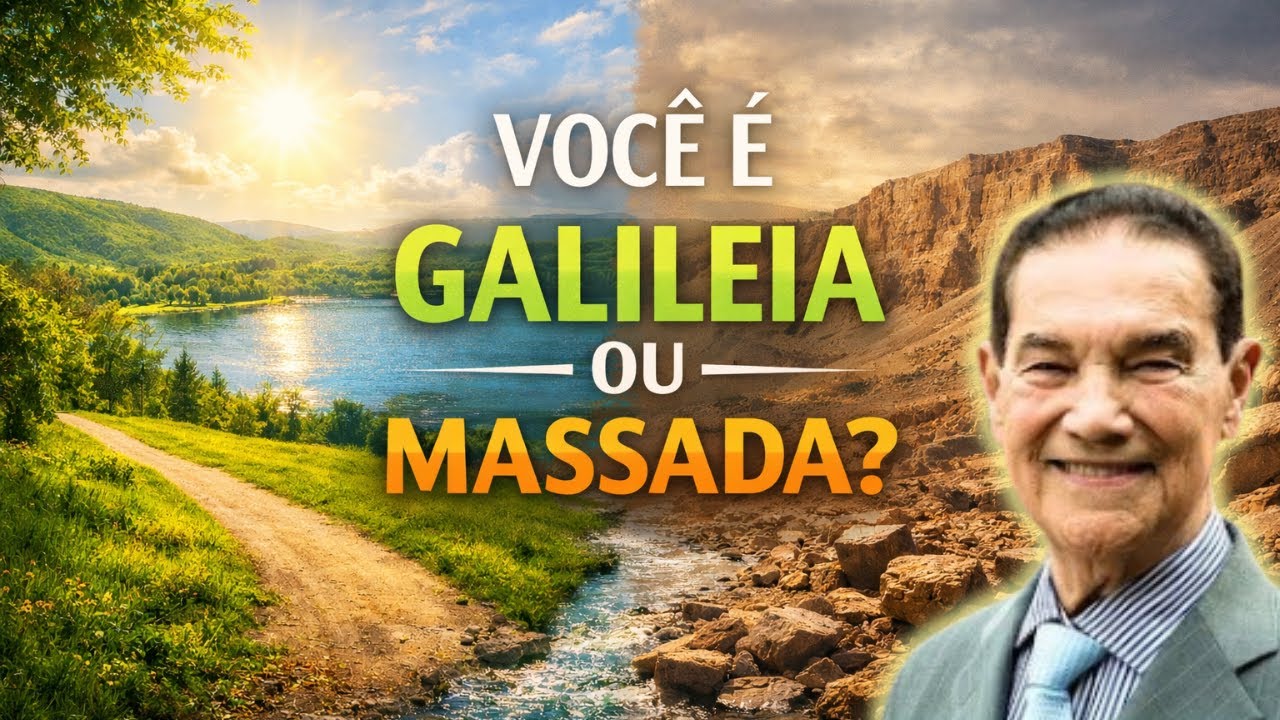 Existem Dois Caminhos  Galileia ou Massada   -  Reflexão Espírita Profunda