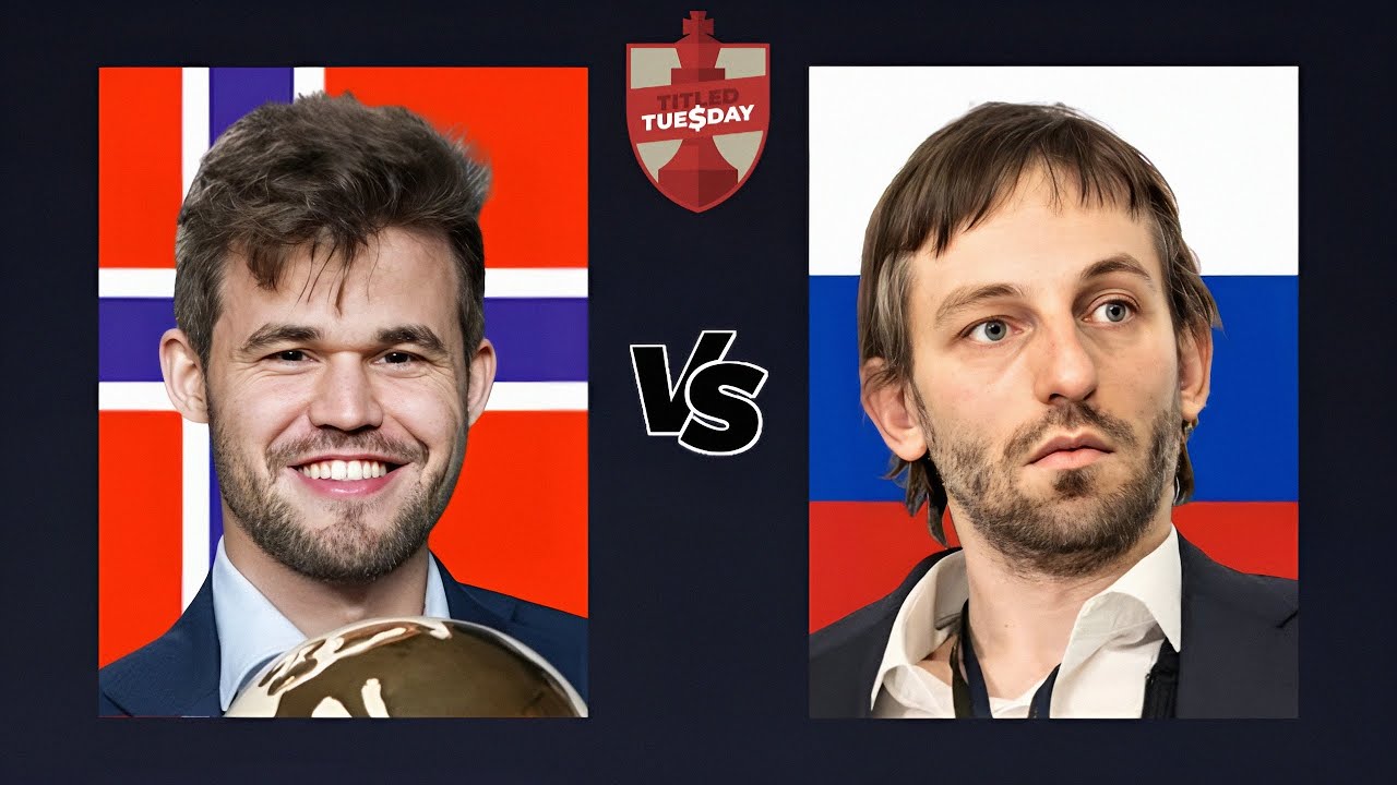Magnus Carlsen vs Alexander Grischuk | Titled Tuesday | December 16, 2025 | chesscom