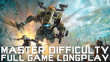 TITANFALL 2 MASTER DIFFICULTY Longplay - FULL GAME (PS4 Pro) Campaign All Bosses Cutscenes & Ending