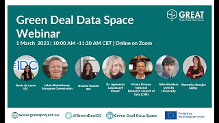 GREEN DEAL DATA SPACE WEBINAR