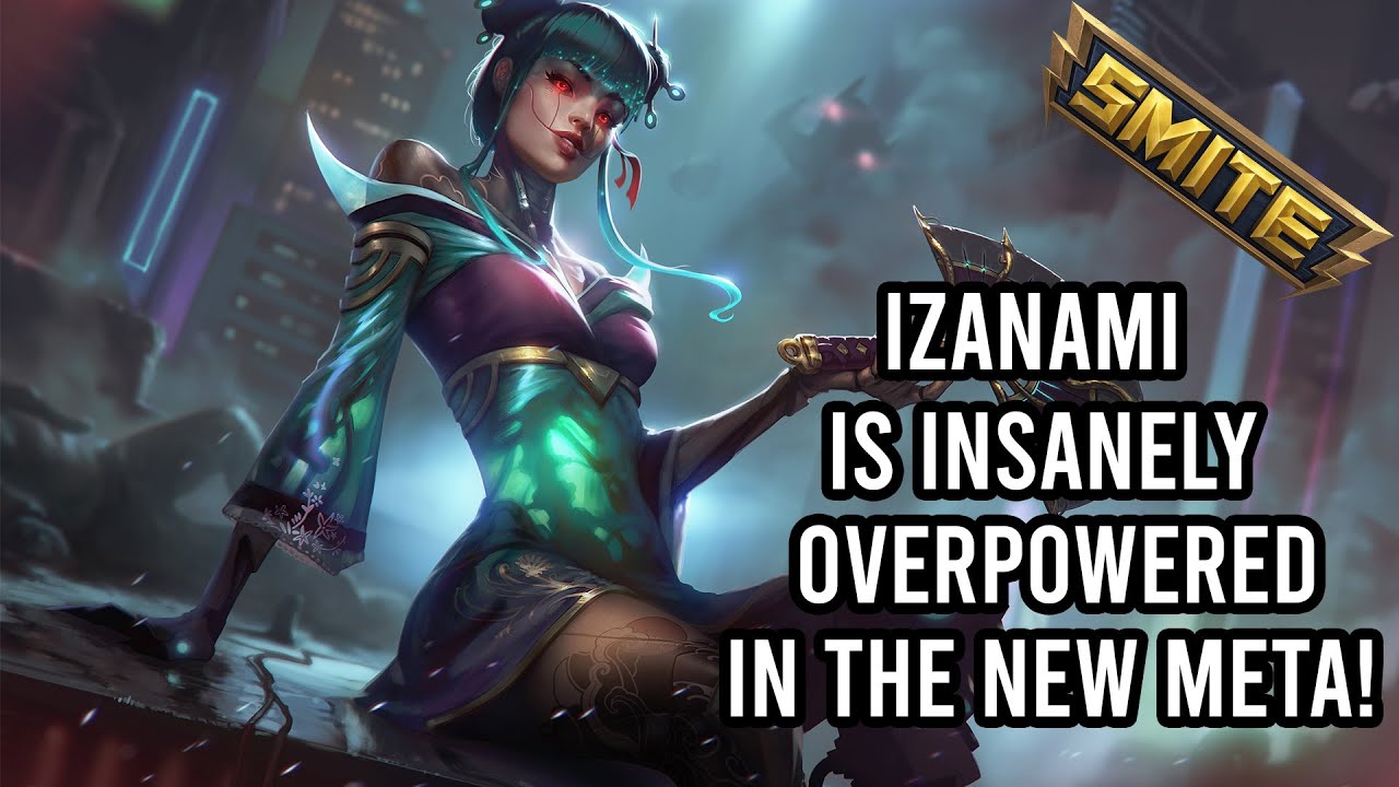 IZANAMI IS THE BEST HUNTER IN THE GAME IN PATCH 9.5! (SMITE)
