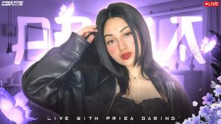 PRIEA GAMING IS BACK VS WITH SUBSCRIBERS 😎 LIVE CUSTOM🔥  #freefire #shortsfeed #shorts #girlgamer