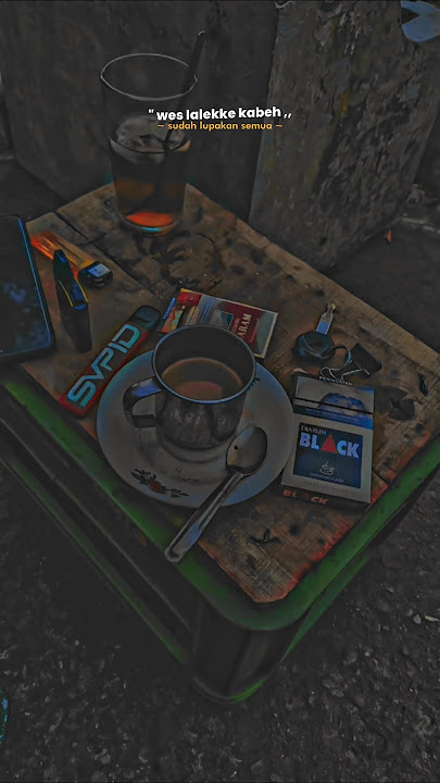 STORY WA LIRIK LAGU VIRAL TIKTOK 30 DETIK || WES LALEKKE KABEH KENANGAN SING TAU ONO