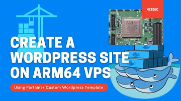 Create WordPress Site on Arm64 OS Using Portainer Custom Template