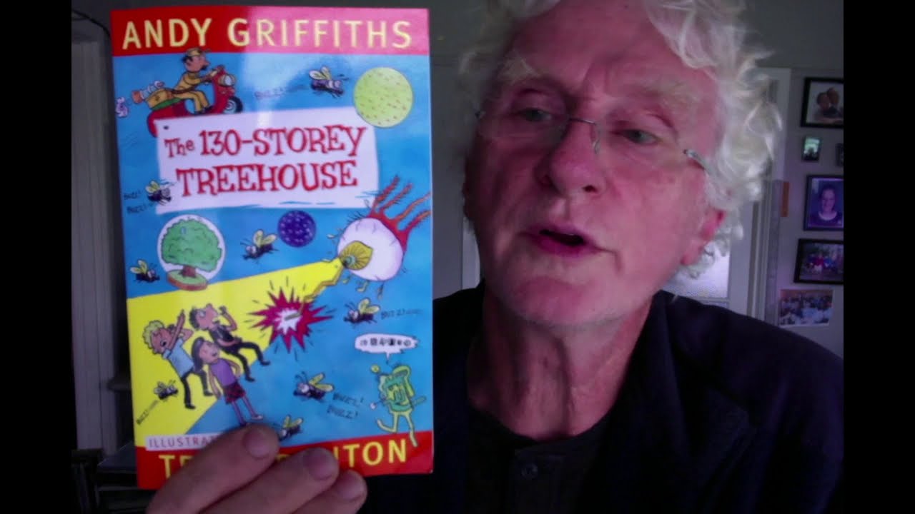 Terry Denton is buzzing to tell you about The 130 Storey Treehouse!