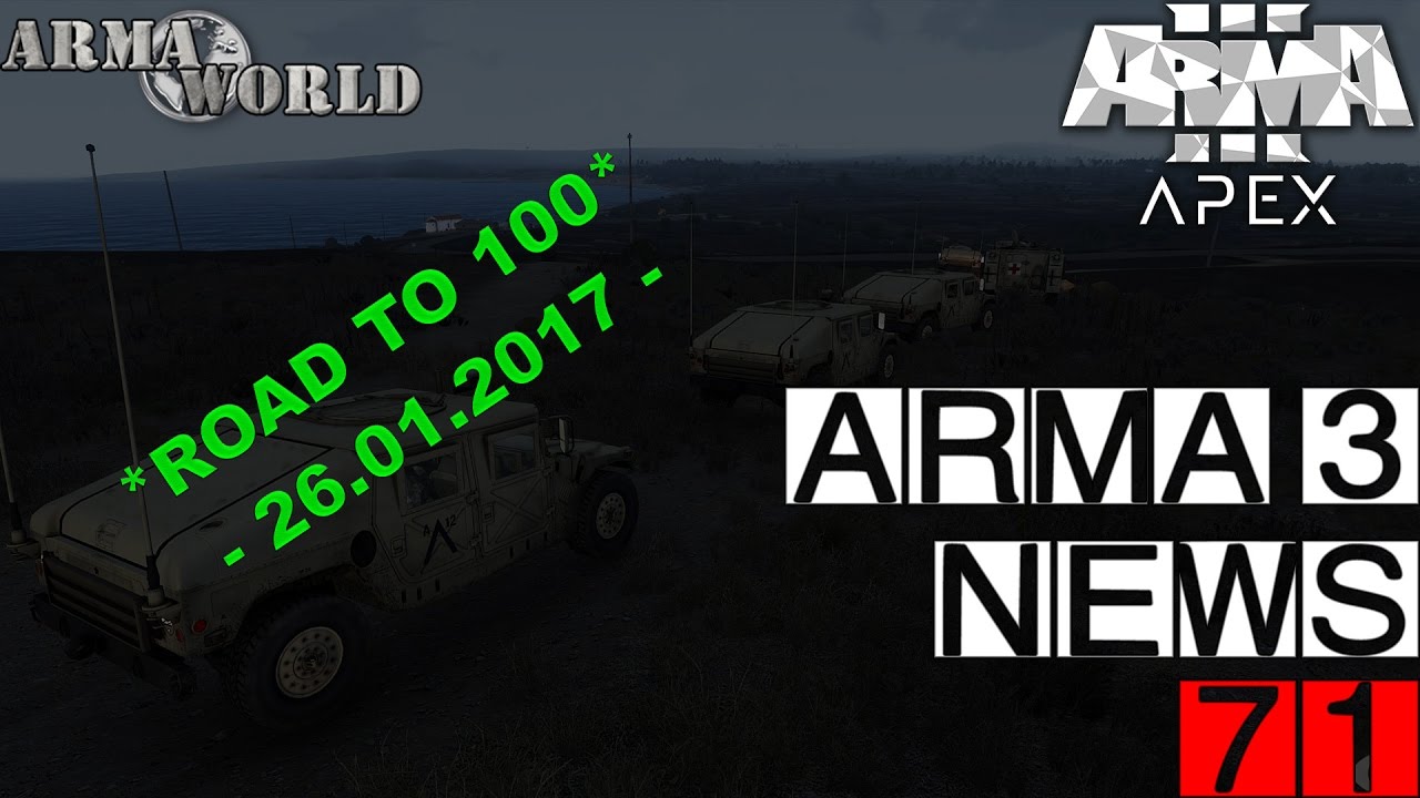 🔴 ► ARMA NEWS 71 📃◄ COMMUNITY UPGRADE PROJECT | ZÜGE AUF TANOA | ARMA REPORT RÜCKBLICK 2016 [GERMAN]