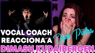 Vocal coach reacciona y analiza a Dimash Kudaibergen - Ogni Pietra