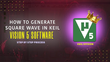 HOW TO GENERATE SQUAREWAVE IN KEIL uVISION SOFTWARE | #keiluvision