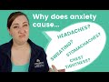 20 most common physical symptoms of anxiety- what they are and why they happen.