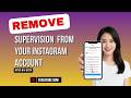 Turn Off Instagram Parental Supervision on iPhone