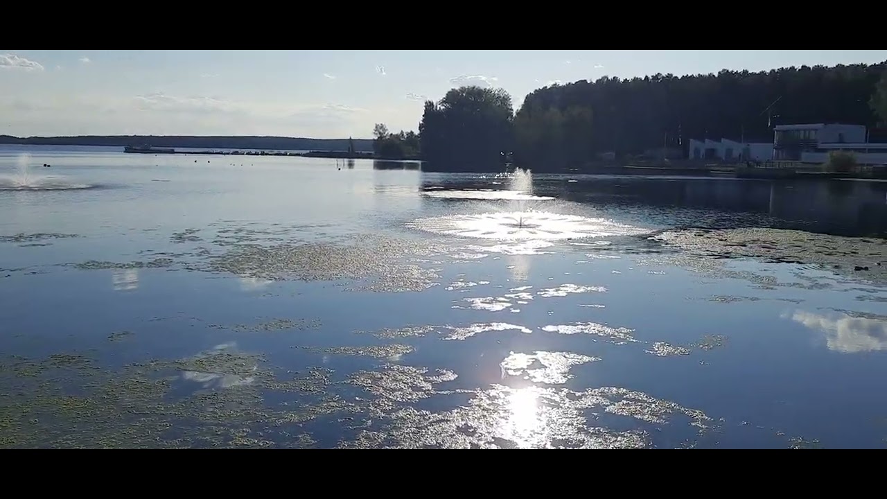 Набережная г.Заречный, 27062023....4 аэратора фонтана