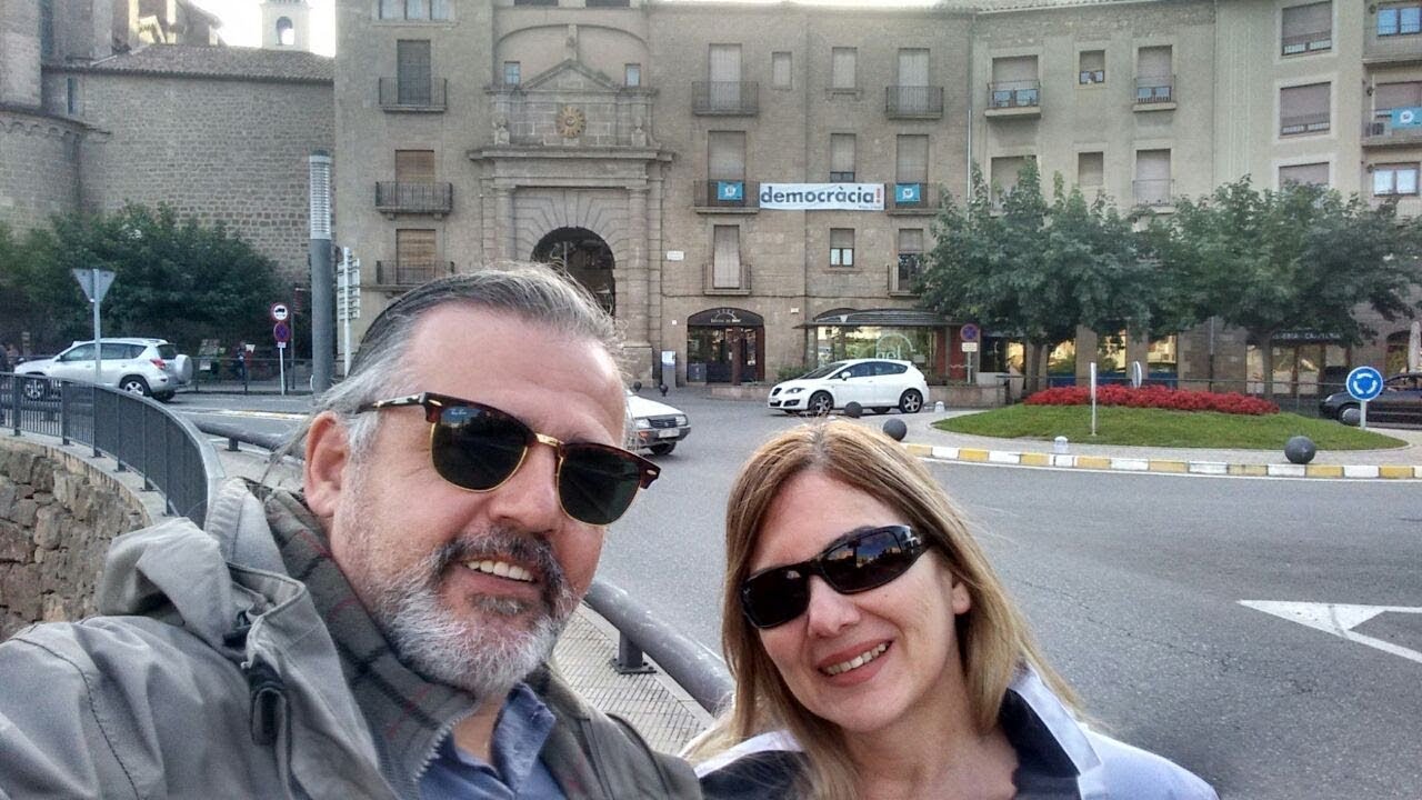 PUEBLO DE SOLSONA  CIDADE AMURALHADA  PARTE 01  el camino