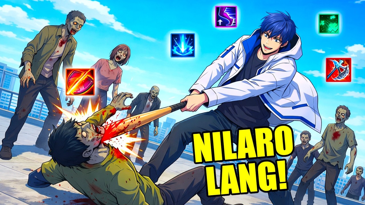 Sa Apokalipsis Ay Siya Lang Ang Nagkaron Ng Skill Na Paglaruan Ang Mga Zombie | Manhwa Recap Tagalog