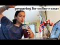 VLOG: preparing for online exams uni of st andrews: productive days and relaxing night routine