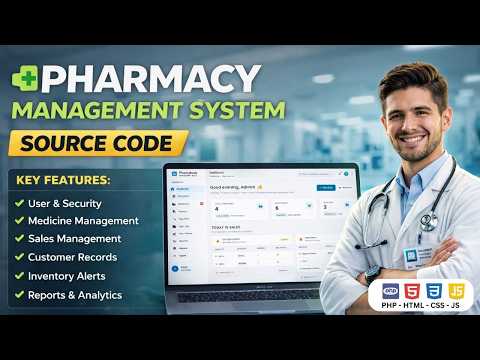 Pharmacy Management System PHP  Full Project Demo + Source Code Billing & Inventory
