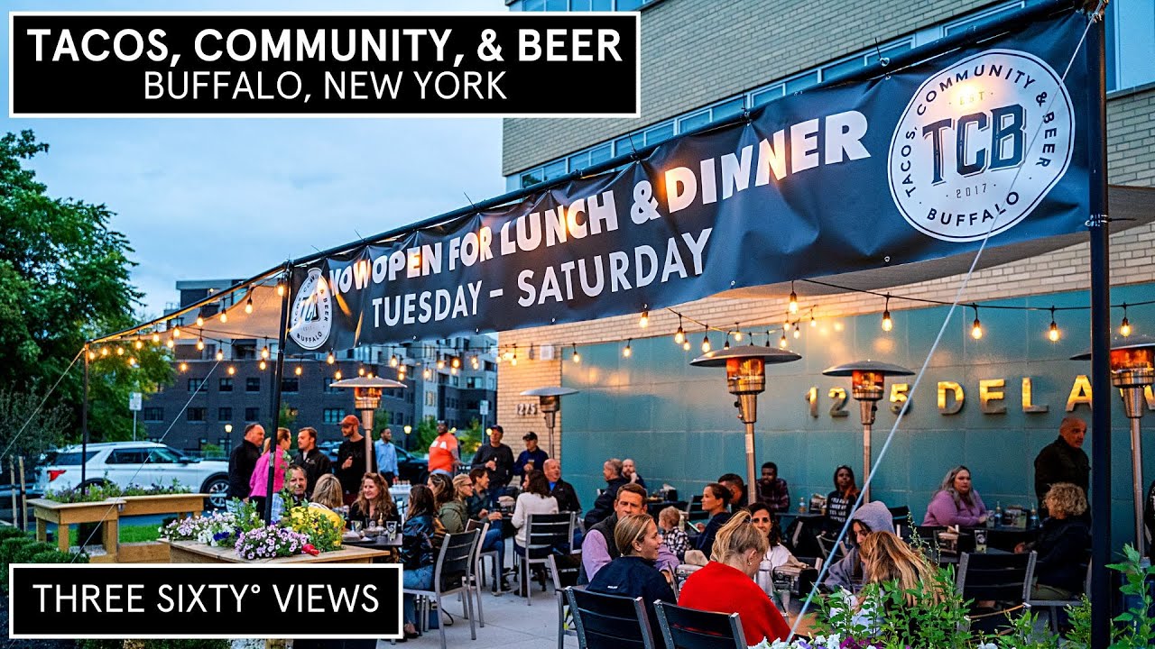 Tacos, Community, & Beer (TCB) 1275 Delaware Ave. Buffalo, NY 14209