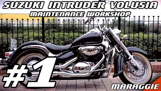Suzuki Intruder Volusia VL800 - Maintenance workshop part #1 - disassembly 2004 Suzuki Volusia 800 Owners Manual