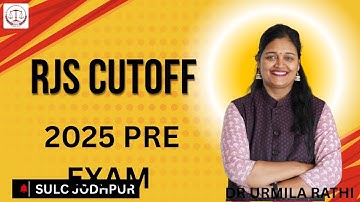 RJS PRE EXAM CUTOFF 2025