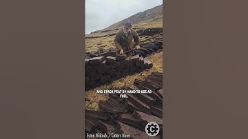 This 100-Year-Old Peat Harvesting Method Still Exists Today!