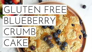Gluten Free Blueberry Vanilla Crumb Cake | Fit Mama Real Food screenshot 5