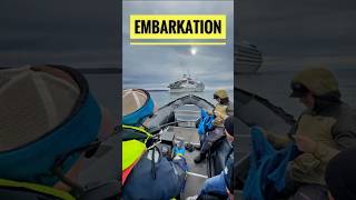 Embarkation. Back to work!