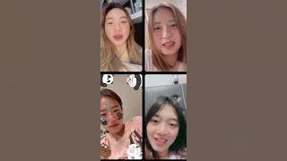 Live Instagram Haruka Nakagawa bersama Shanju, Kak Rica dan Sendy ( 7 Juli 2021 )