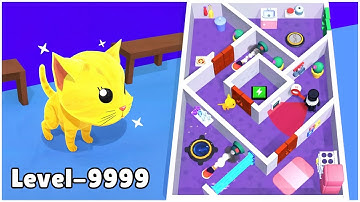 Cat Escape - All Levels Gameplay for Android, iOS