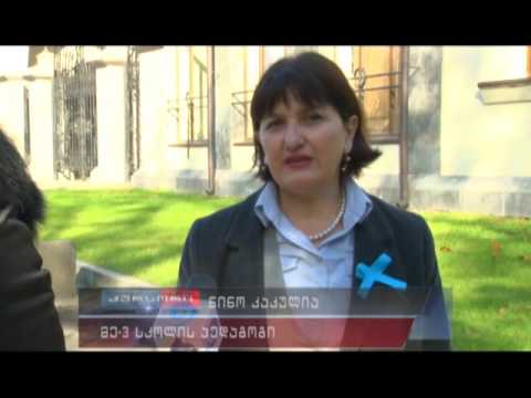 ფოთში აქცია \" არა ძალადობას\" გაიმართა 04 11 16