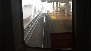 Motorman’s View Miami Dade Transit Budd Cars
