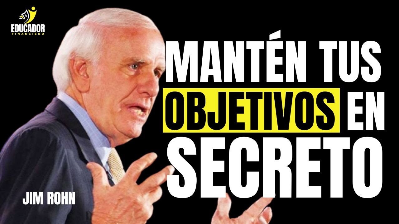 Domina el arte de establecer metas | Motivación de Jim Rohn - YouTube