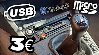 COMO INSTALAR UN MODULO MP3 EN #BMW #E30