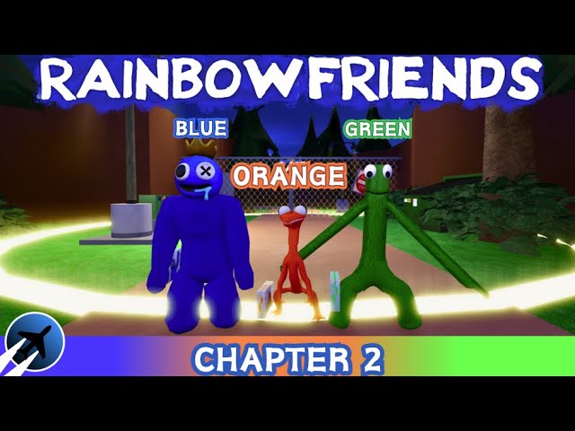 The Rainbow Friends Play CHAPTER 2! (Ch 2 Rainbow Friends) - YouTube