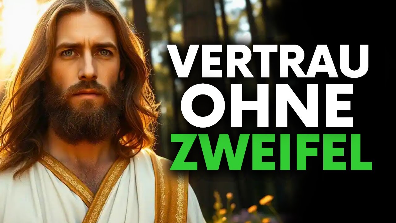 Gott sagt dir heute: Hör auf zu zweifeln – vertraue dem Weg, den ich bereitet habe.
