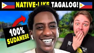 SUDANESE Man Speaks TAGALOG Just Like A LOCAL!