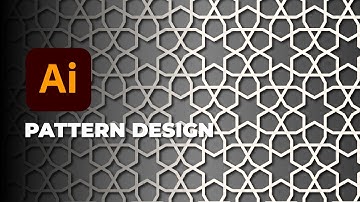 Geometric islamic art 6 fold pattern design AdobeIllustrator tutorial