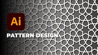 Geometric islamic art 6 fold pattern design AdobeIllustrator tutorial