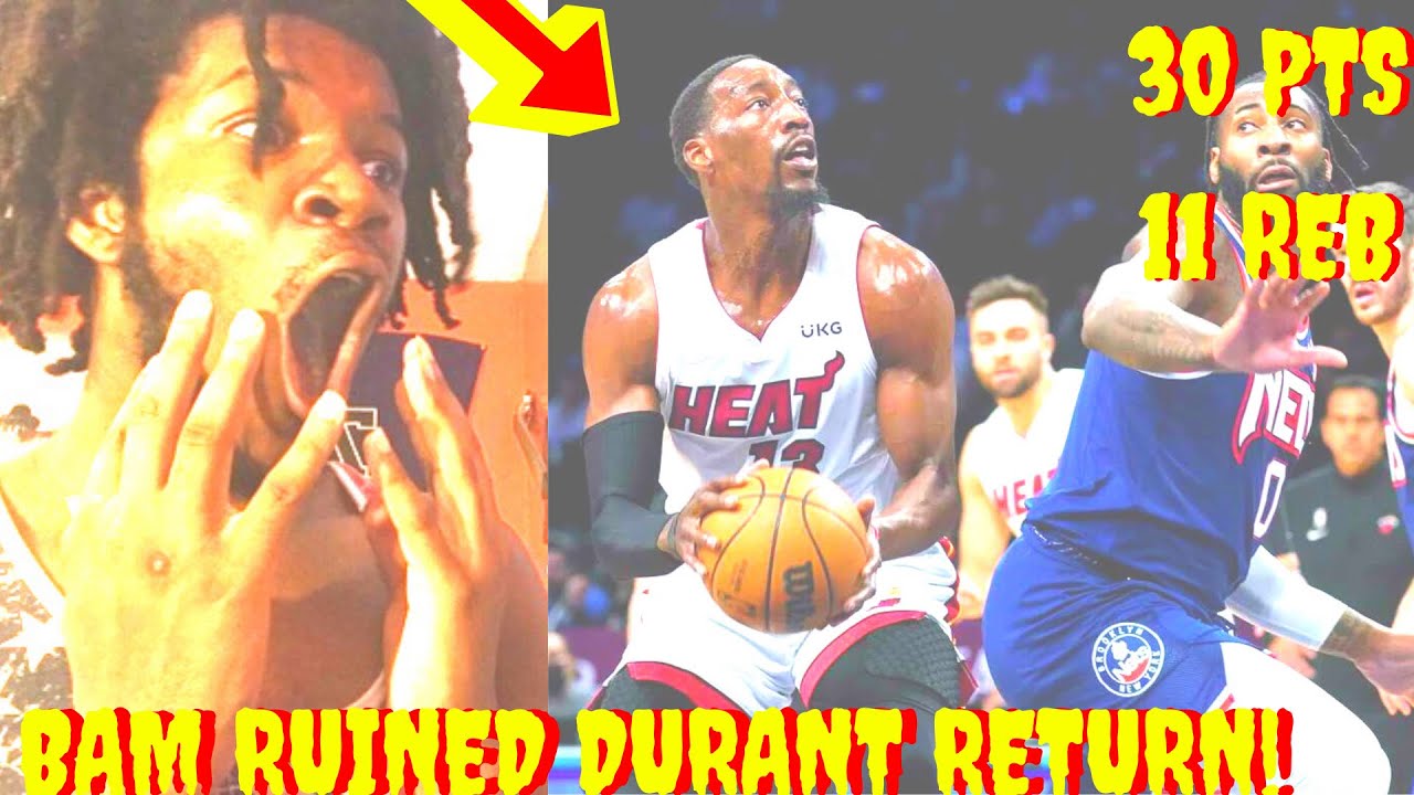 Heat Vs Nets Reaction 2022 Brooklyn Nets Vs Miami Heat Highlights 