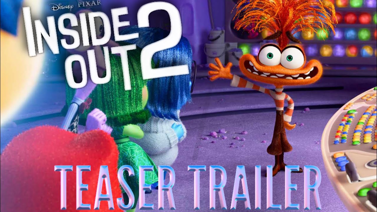 Inside Out 2 Teaser Trailer Reaction - YouTube