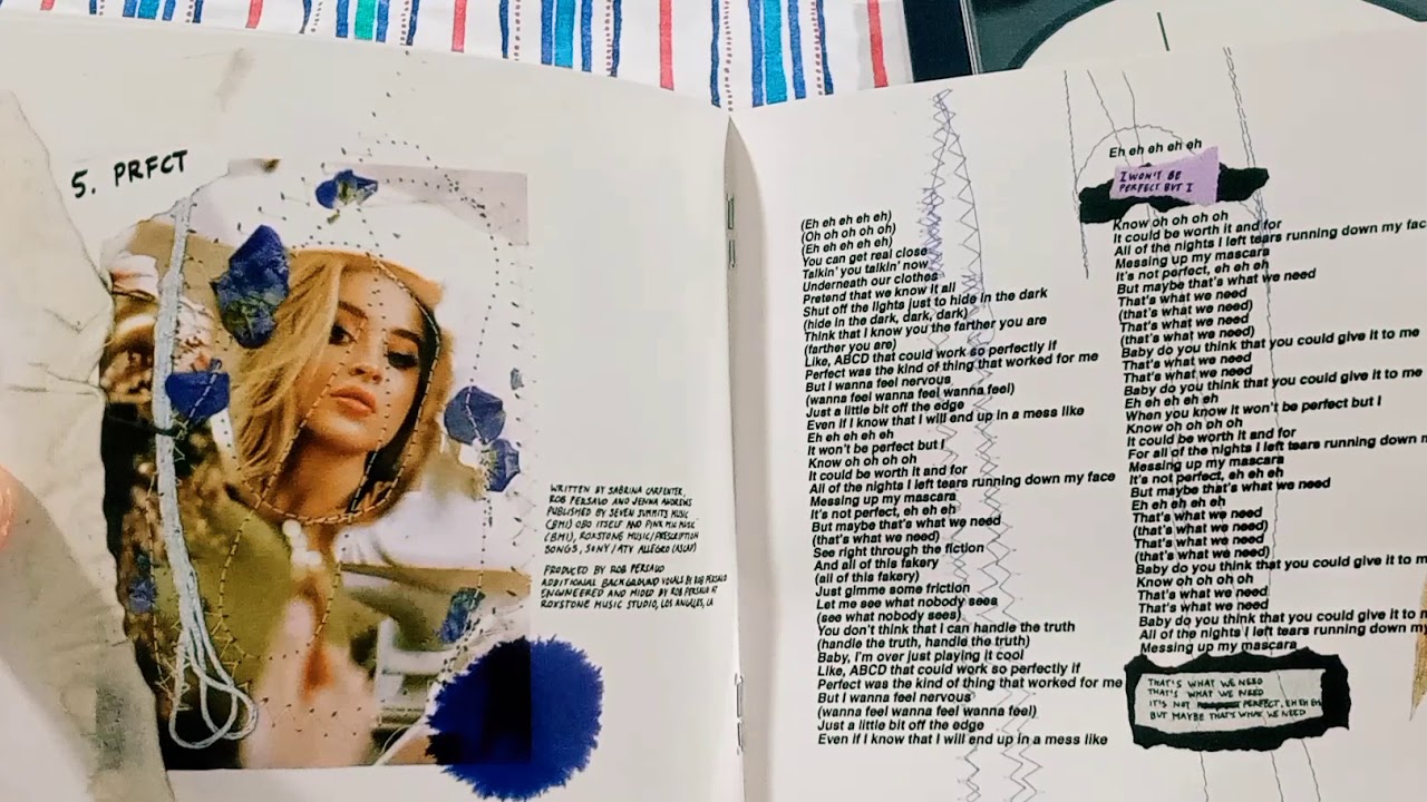 sabrina carpenter - singular act. 1 (album unboxing) - YouTube