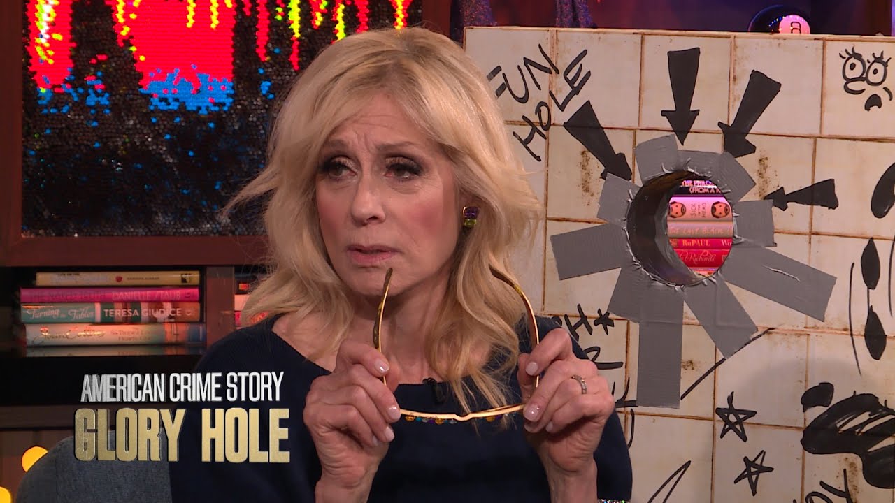 Judith Light & Finn Wittrock Play American Horror Story: Glory Hole | WWHL