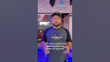 Voice memos aren’t just for ideas…watch how we turn vocals into MIDI melodies.