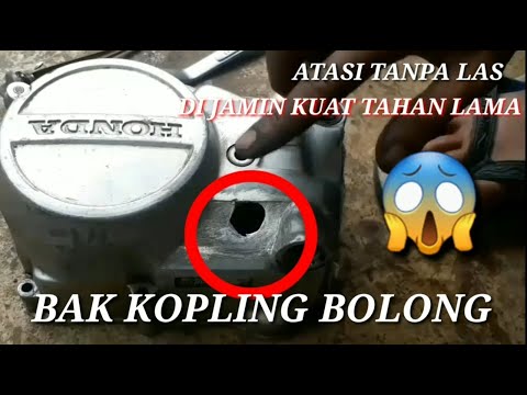 CARA LEM MESIN MOTOR, CARA LEM RADIATOR MOTOR, CARA LEM TANGKI MOTOR, CARA MENGELEM MESIN YANG .... 